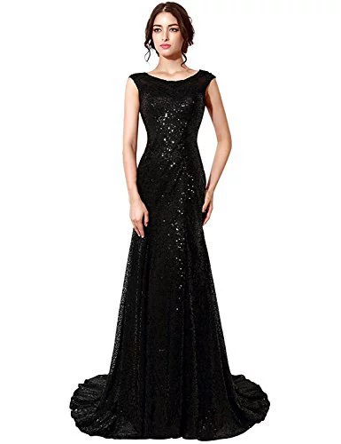 Titannorthamerica Women’s Glitter Long Mermaid Dress - Image 16