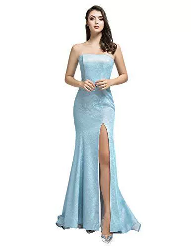 Titannorthamerica Women’s Glitter Long Mermaid Dress - Image 31