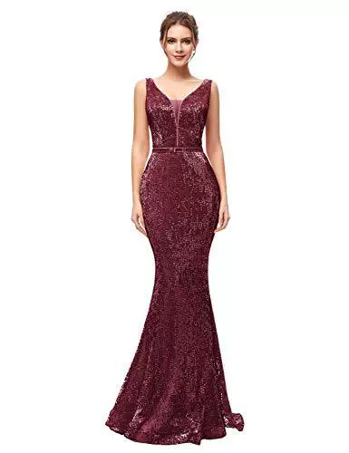 Titannorthamerica Women’s Glitter Long Mermaid Dress - Image 28