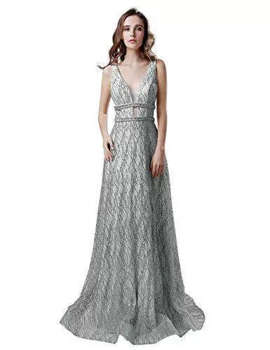 Titannorthamerica Women’s Glitter Long Mermaid Dress - Image 27