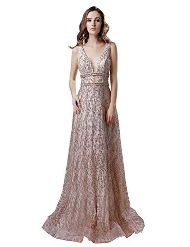Titannorthamerica Women’s Glitter Long Mermaid Dress - Image 26